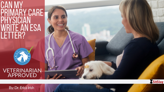 Can My Primary Care Physician Write an ESA Letter?